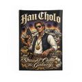 Wall Tapestry — "Han Cholo: Straight Outta The Galaxy" Urban Retro Decor