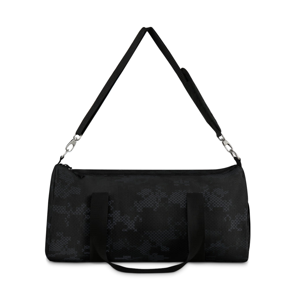 Black Digital Camo Duffel Bag – Travel Gym Weekender Bag