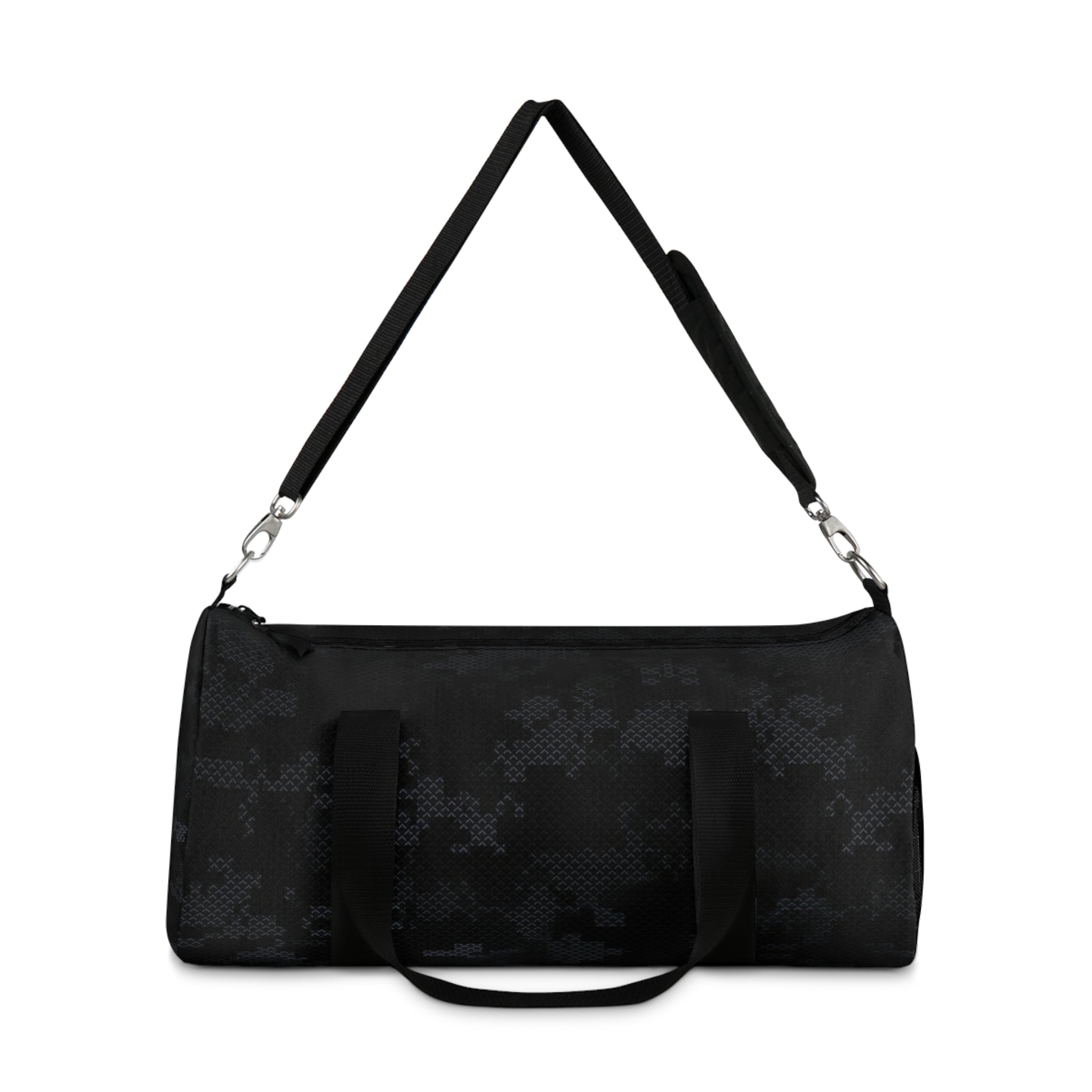 Black Digital Camo Duffel Bag – Travel Gym Weekender Bag