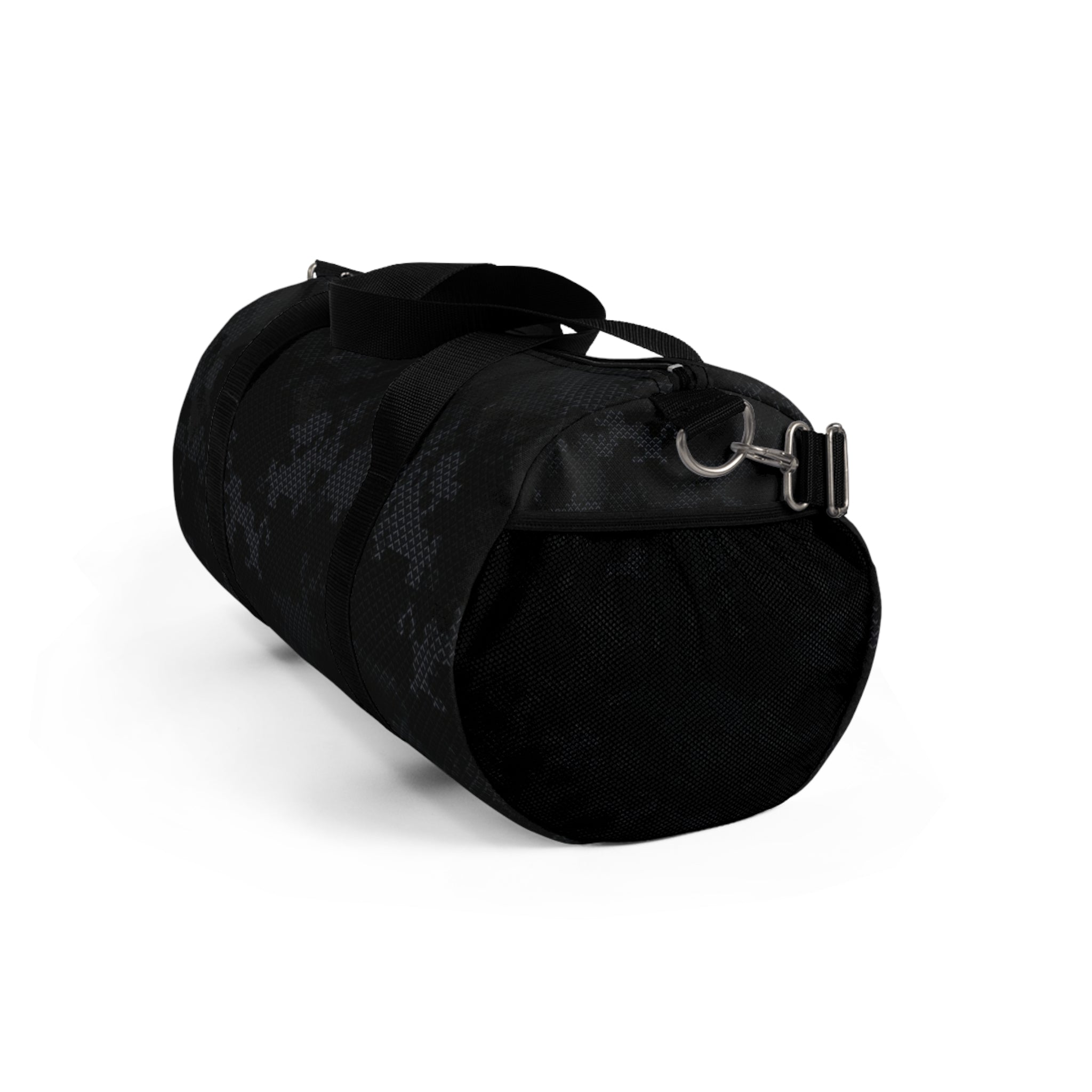Black Digital Camo Duffel Bag – Travel Gym Weekender Bag