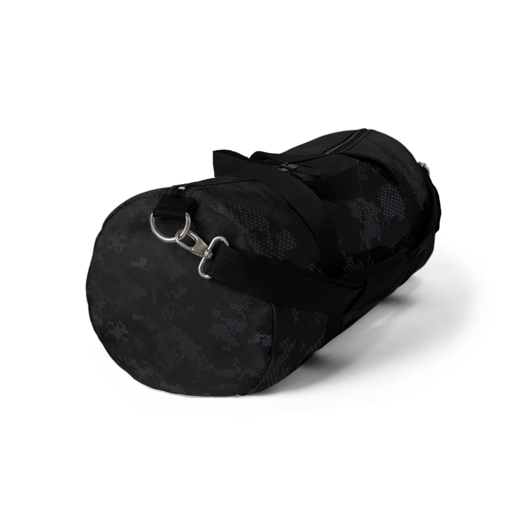 Black Digital Camo Duffel Bag – Travel Gym Weekender Bag