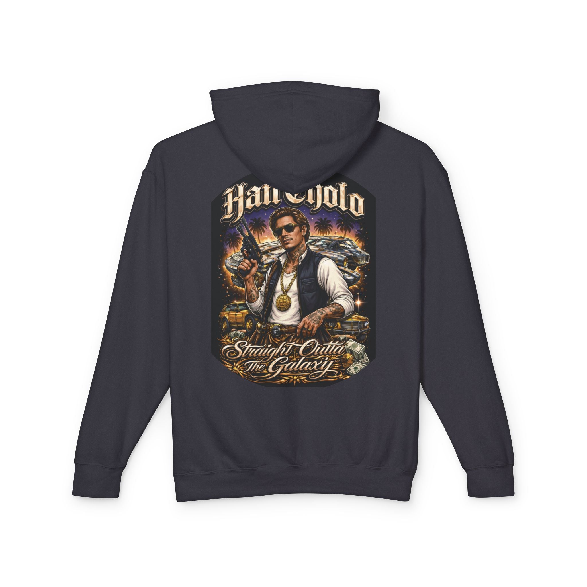 Han Solo Graphic Hoodie — "Straight Outta the Galaxy" Star Wars Pullover
