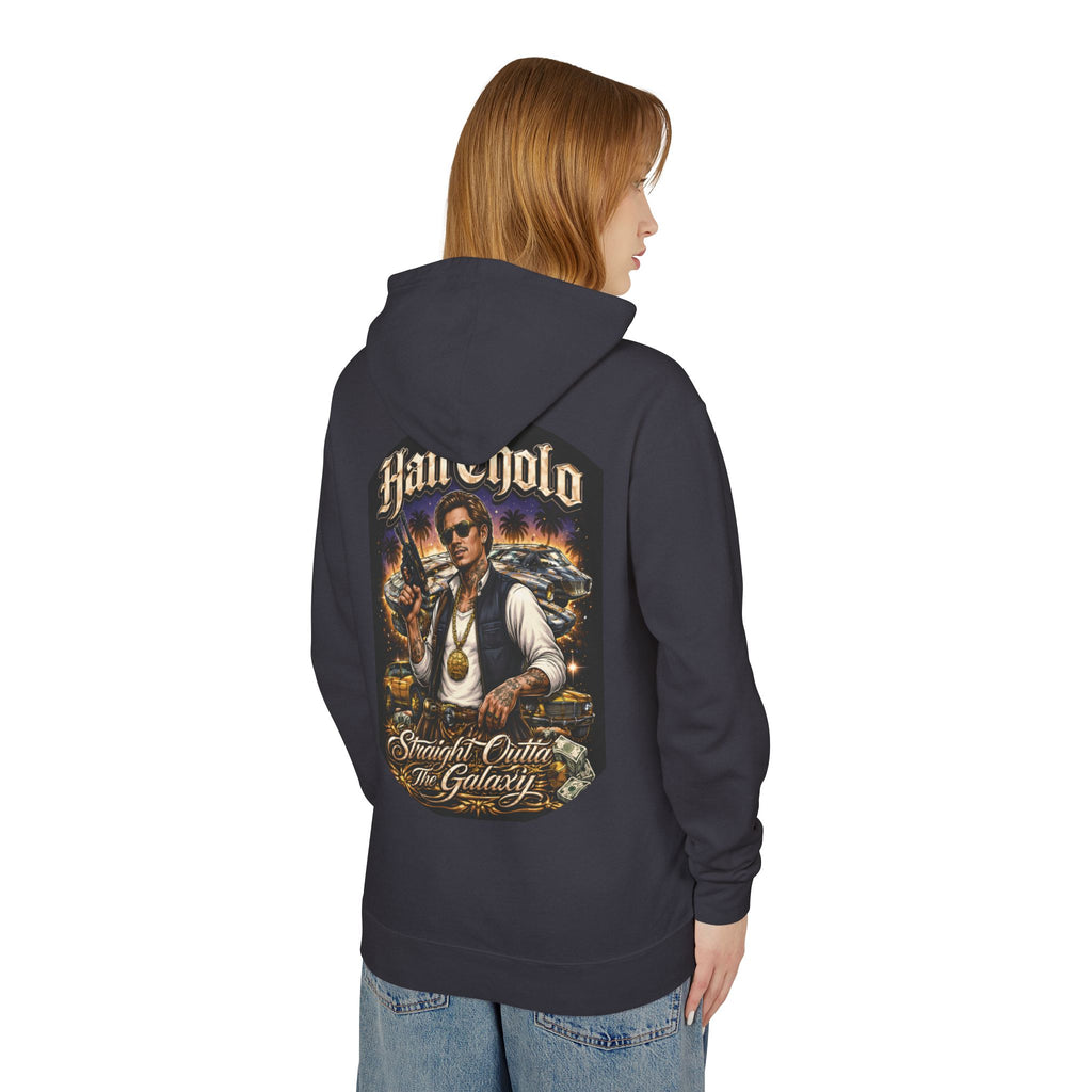 Han Solo Graphic Hoodie — "Straight Outta the Galaxy" Star Wars Pullover
