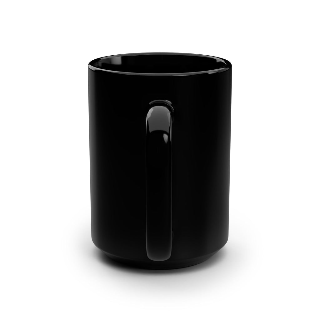 Batman Smile Black 15oz Mug — "I'M BATMAN" Graphic Coffee Cup